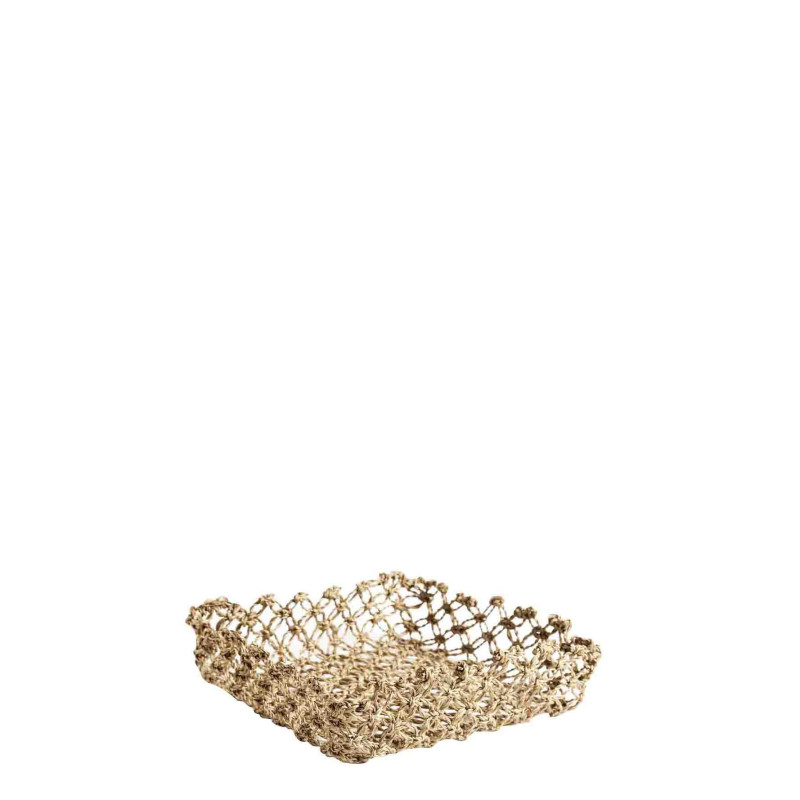 Macrame napkin holder 16x16 cm