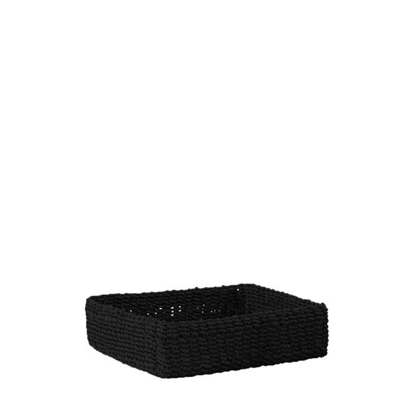 Rigid abaca napkin holder 20x20 cm