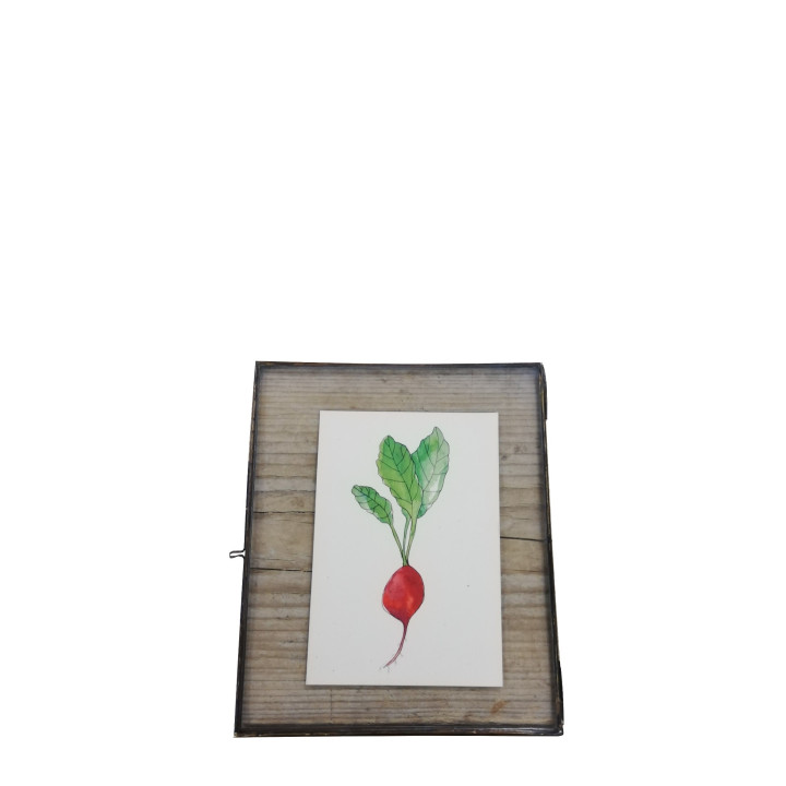 Cadre fin couleur cuivre 15 x 18 cm