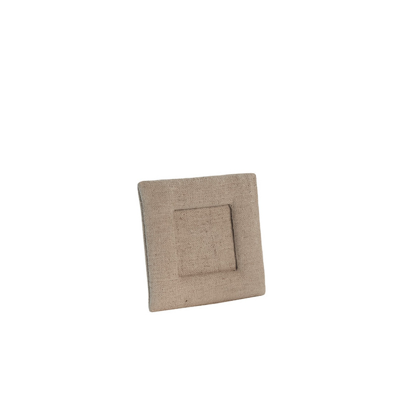 Linen frame 8 x 8 cm