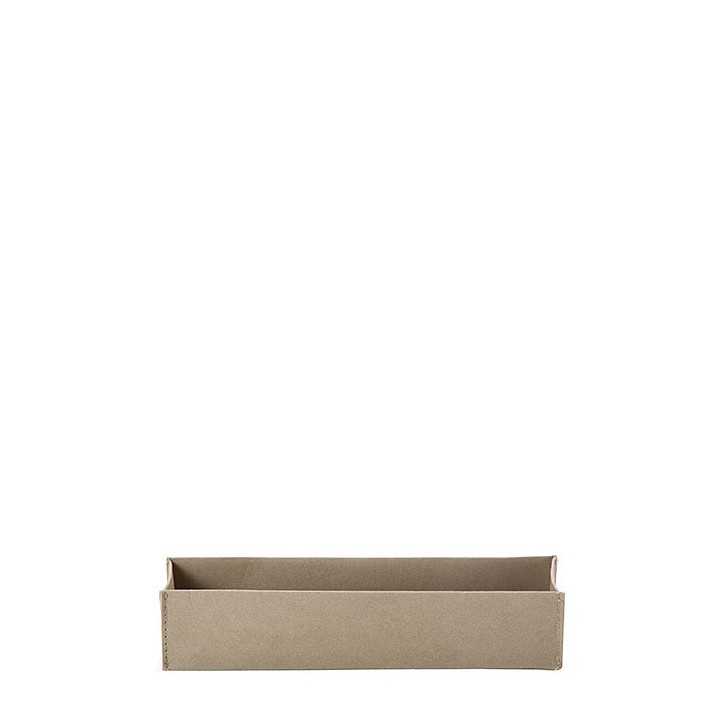 Porte-couvert en fibre de cellulose couleur lin
