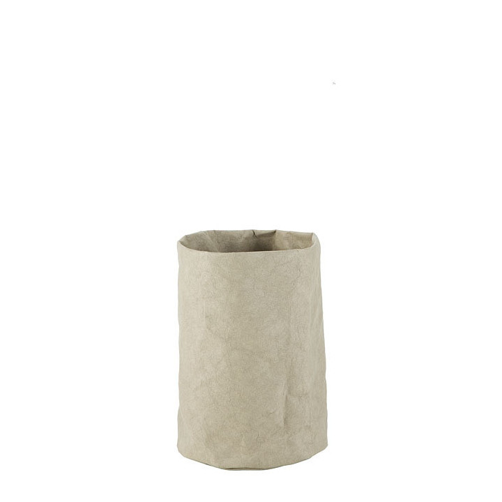 Small cellulose fiber basket d14 h24 cm