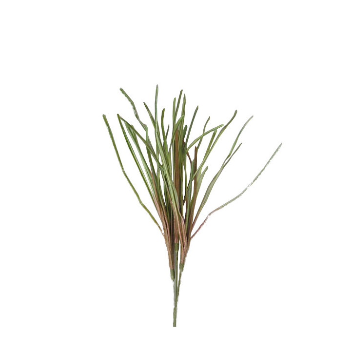 Herbe verte avec tige h70 cm
