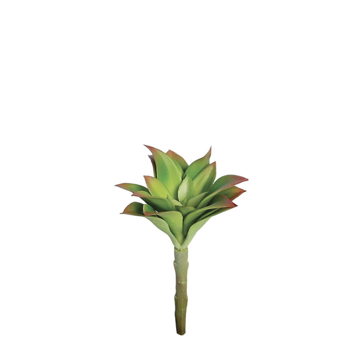 Pianta artificiale grassa aloe su pick (grrd) h17 cm
