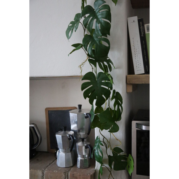 Hanging down philo garland artificial plant h105 cm