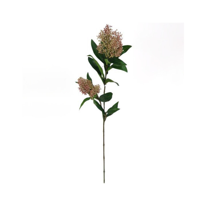 Green artificial japanese skimmia bouquet