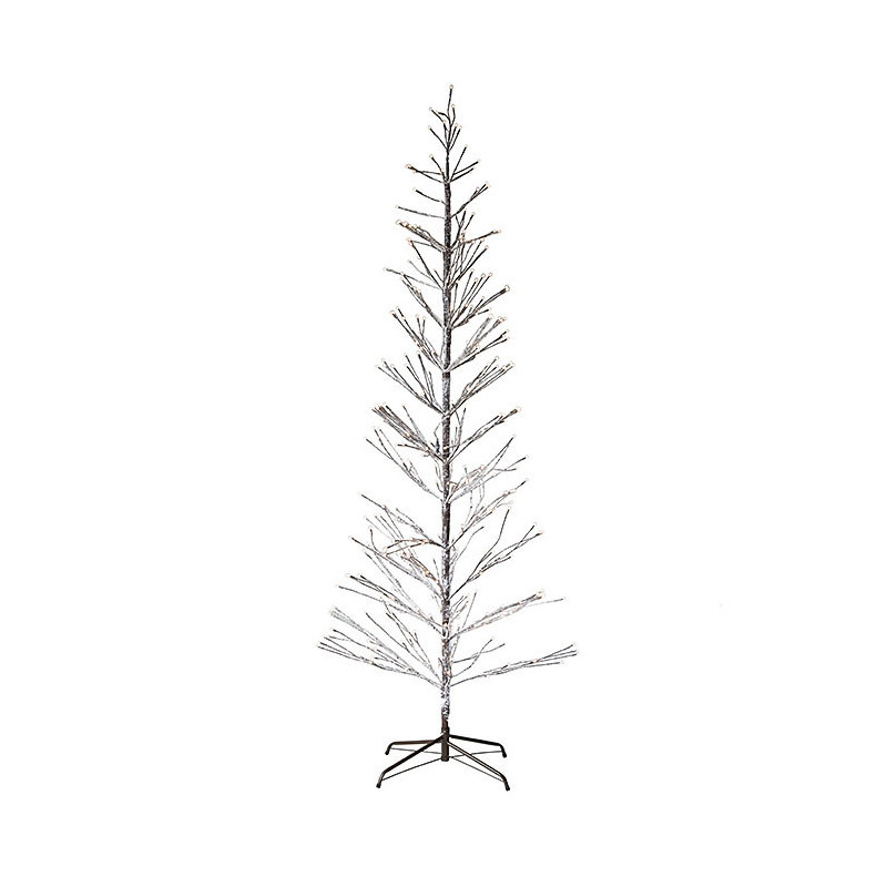 Iron tree h 240 cm with led lights with plug suitable for indoor/outdoor use