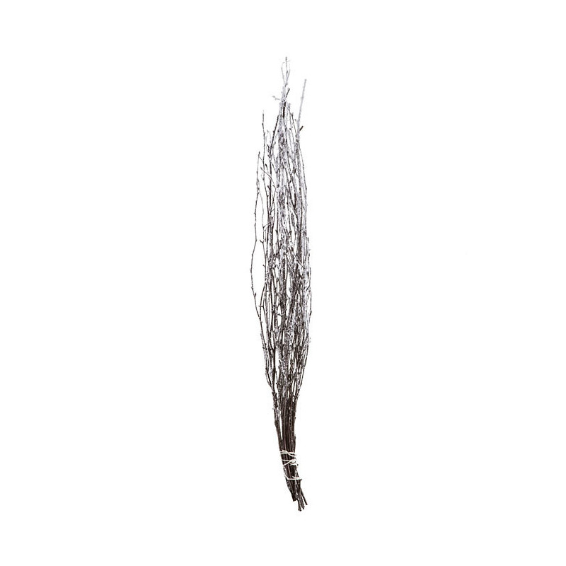 Wooden stick snow-clad branch h60 cm