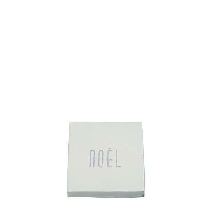 Glitter metal box noel - christmas 13 x 13 h3.5 cm