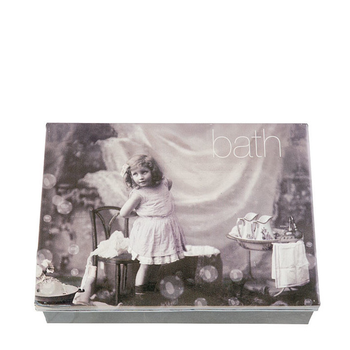 Box vintage bath bimba si spoglia 24 x 32 h7 cm