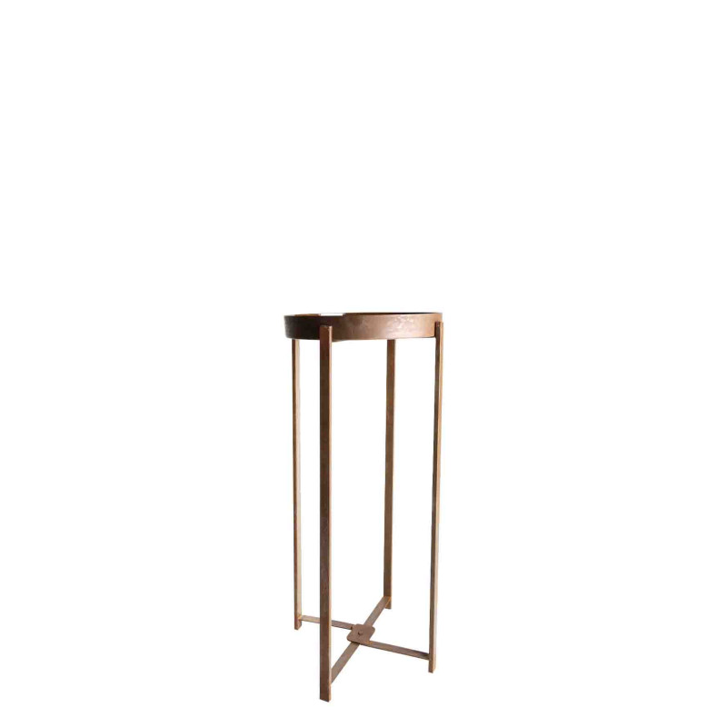 Structure pliable avec plateau en fer d30 h70 cm