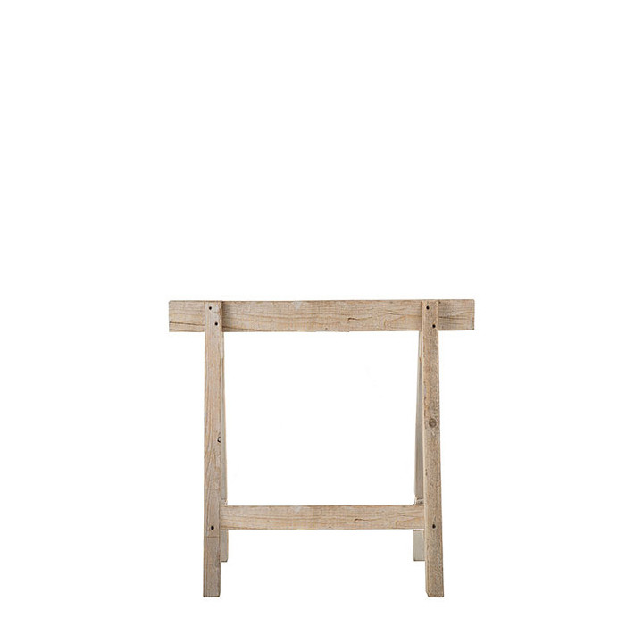 Treteau en bois brut 45 x 42 h70 cm