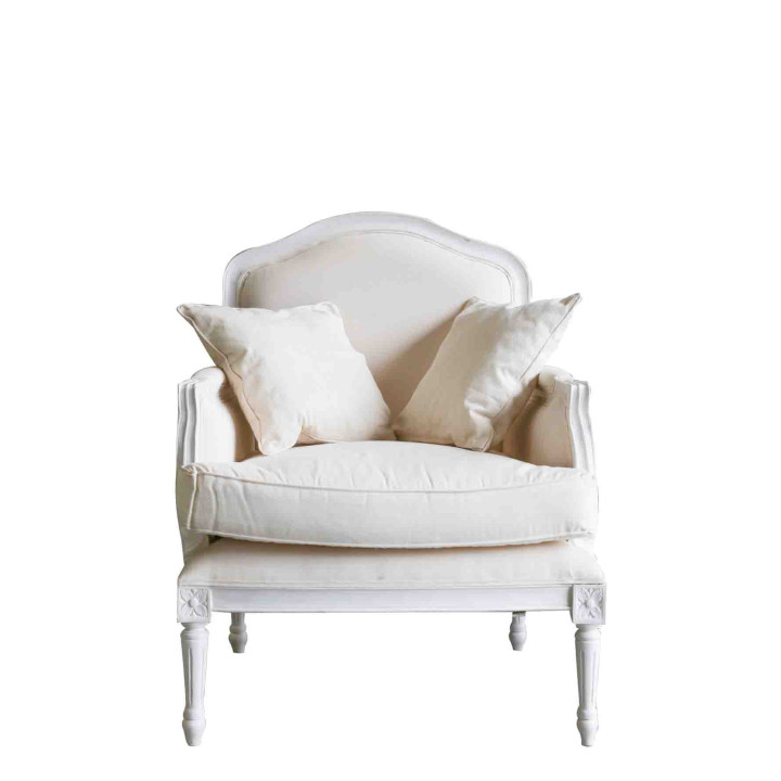 Set of 2 armchairs with cushions 70x70 h95 cm