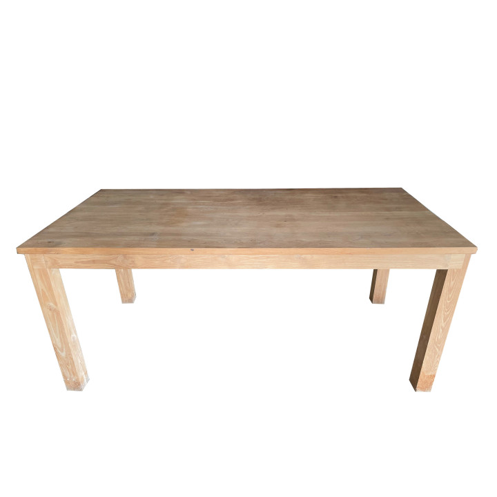 Teak table 180 x 90 h75 cm