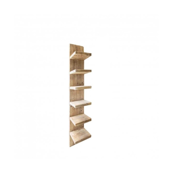 Raw plank bookcase 24 x 24 h200 cm