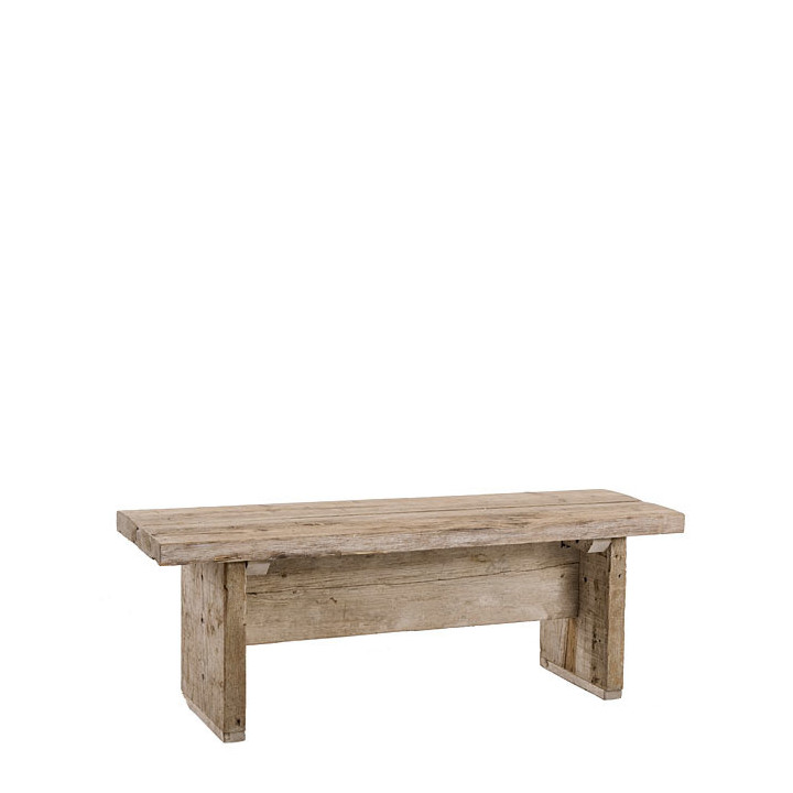 Panca assi grezze 120 x 35 h43 cm