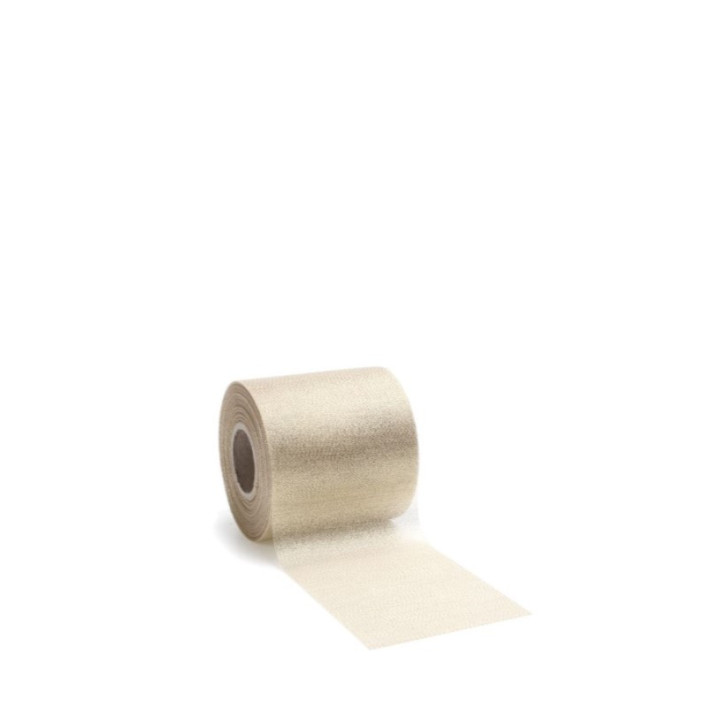 Ruban champagne scintillant 25m x 5 cm