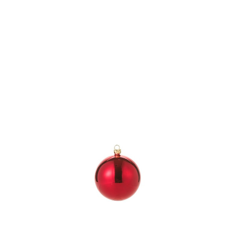 Red christmas ball sphere d7 cm