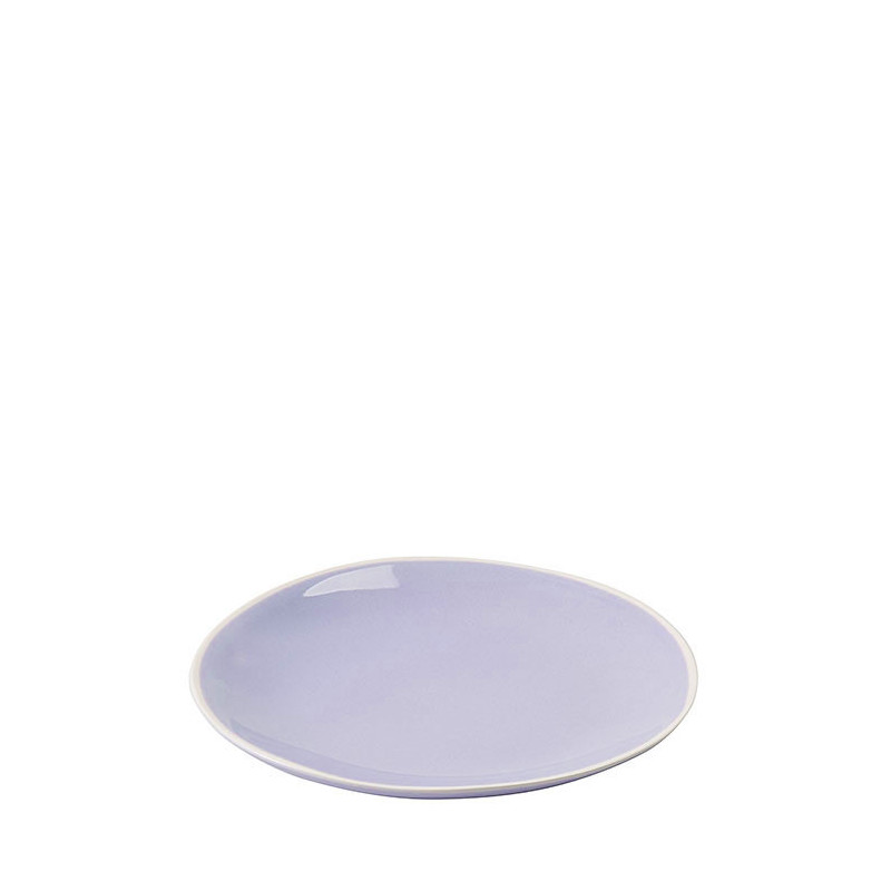 Terracotta lilac fruit plate d21 cm