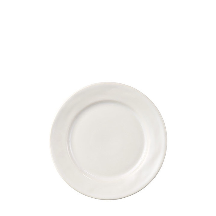 Blanc gres dessert plate d21 cm