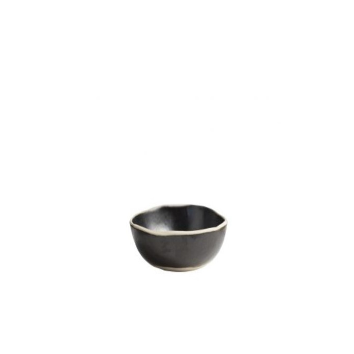 Haute bol avec bord naturel d14 h9 cm