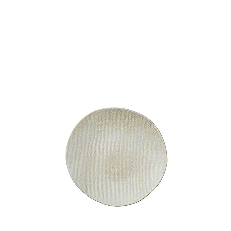 Assiette plate texture d25 cm