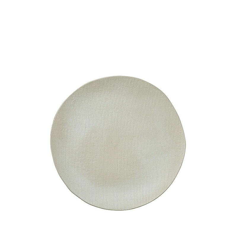 Assiette plate texture d35 cm