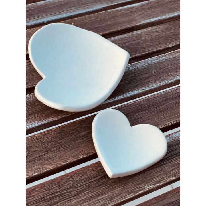Heartshaped soapdish h10 cm