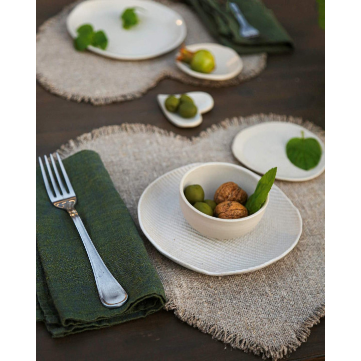 Texture bread plate d16 cm