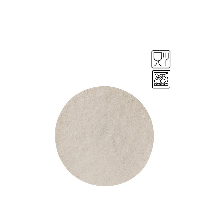 Sous assiette rond en pierre artificielle d39 cm
