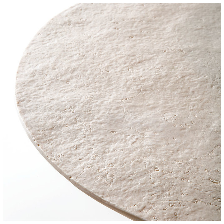 Round placemat in artificial stone d39 cm