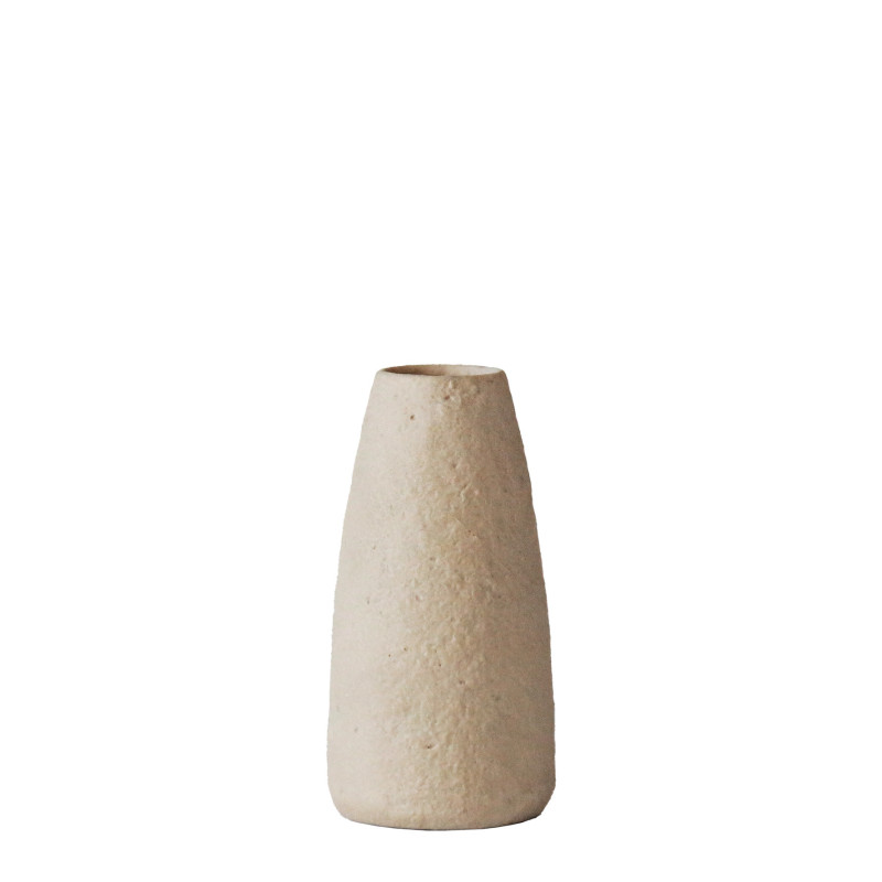 "petit pot ""capsula"" en r?sine d5,5 h11 cm"