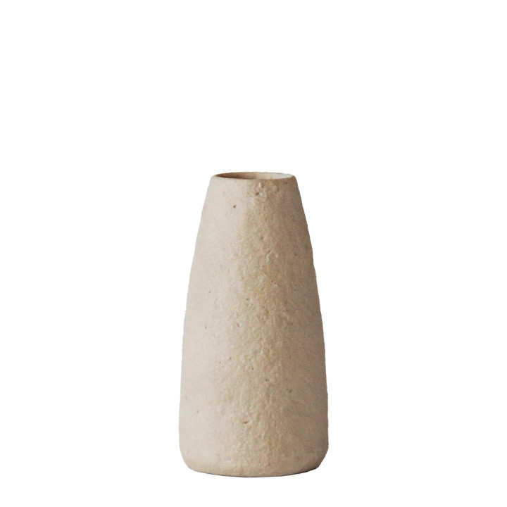 Resin vase d6 h12 cm