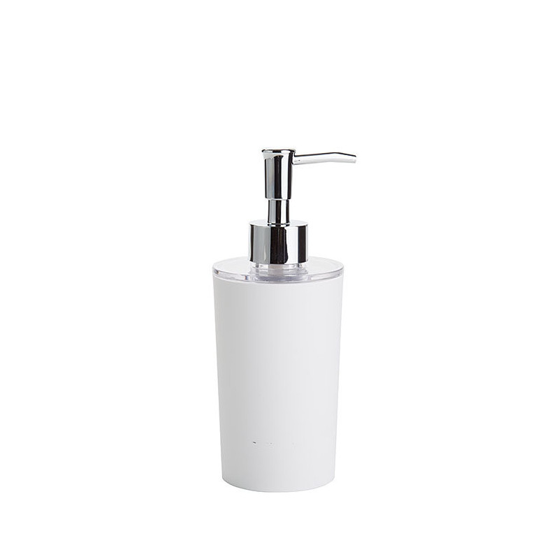 Ditributeur de savon blanc methacrylate d7 h18 cm