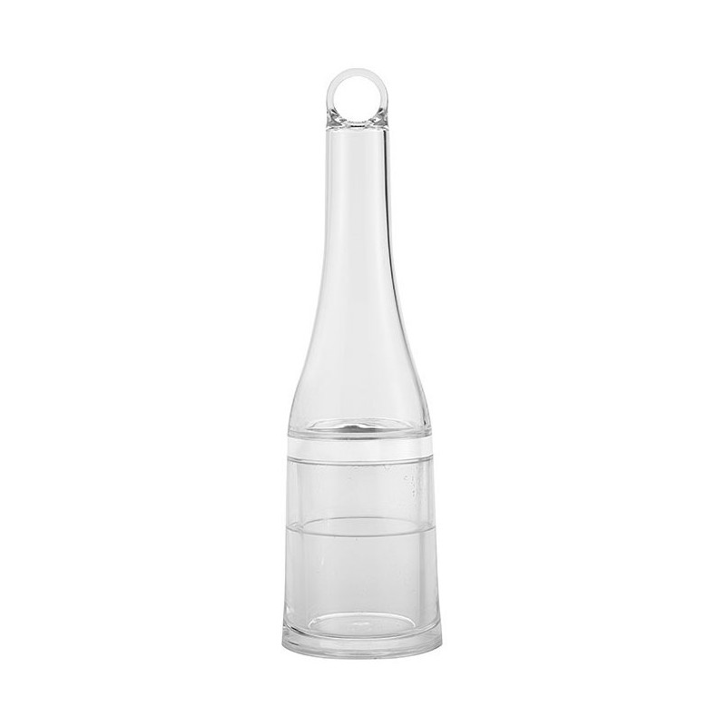 Porte-bouteilles rafraichissante en methacrylate d12 h46 cm