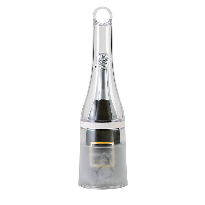 Portabottiglie refrigerante in metacrilato d12 h46 cm