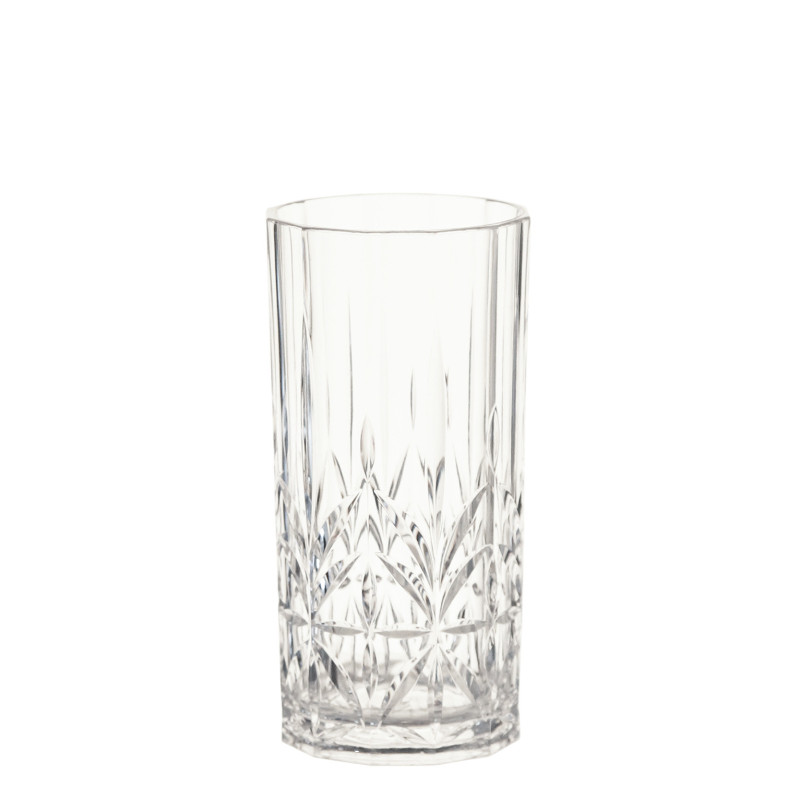 Tall diamond methacrylate tumbler d8,2 h16,2 cm