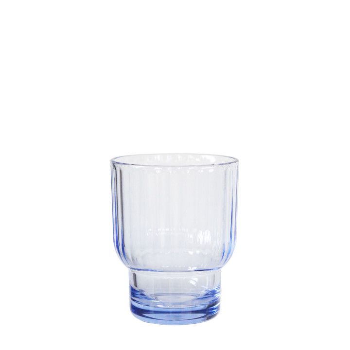 Methacrylate glass vertical lines stackable