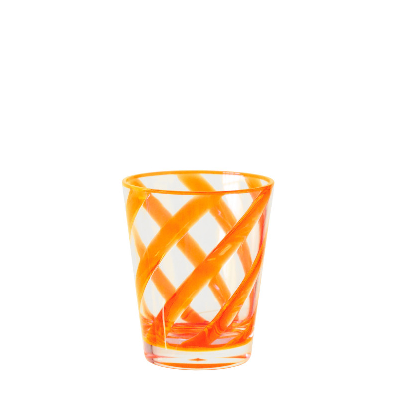 Verre en methacrylate avec spirale