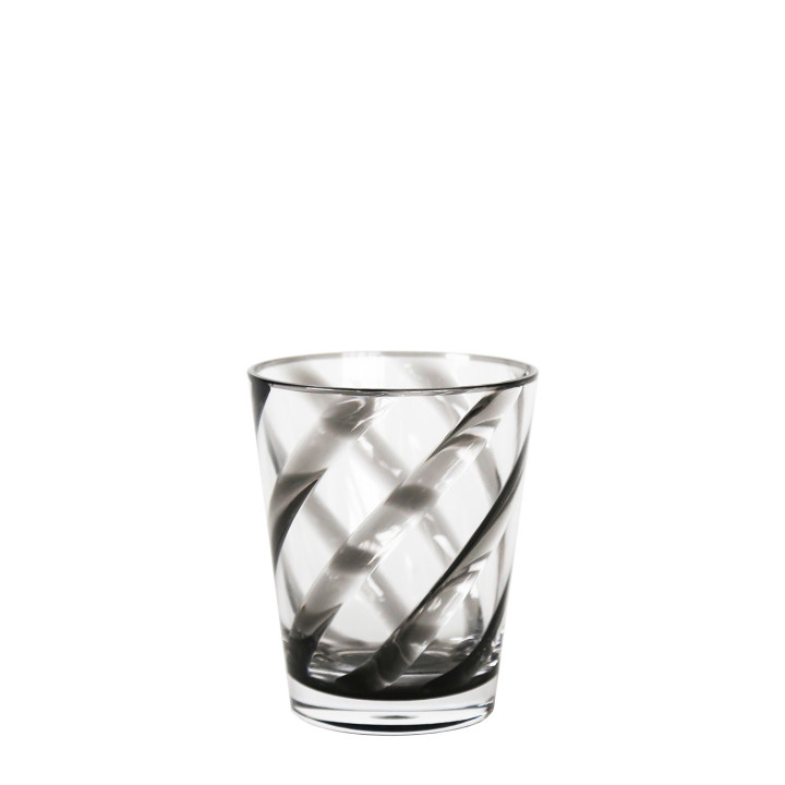 Bicchiere metacrilato spirale