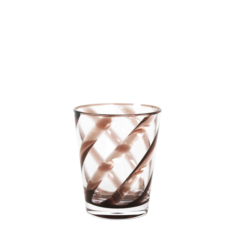 Methacrylate spiral glass