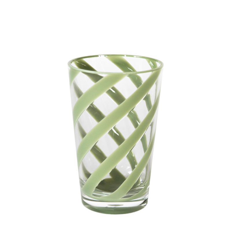 Bicchiere metacrilato alto spirale h16 cm