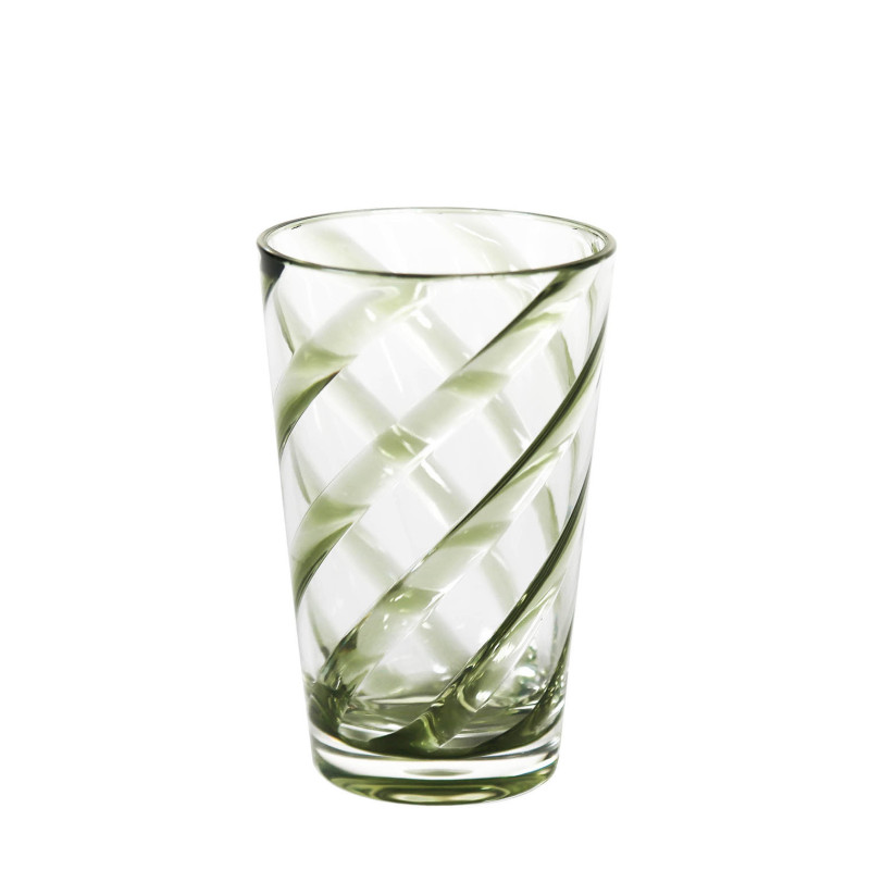 Bicchiere metacrilato alto spirale h16 cm