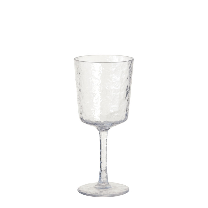 Verre en methacrylate effet "glace"