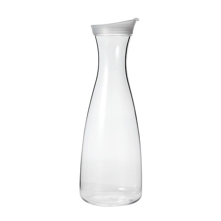 Bottiglia in metacrilato tappo linguetta opaco v1500 ml d11 h30 cm