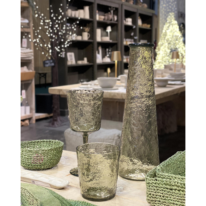"bouteille en methacrylate effet ""glace"""