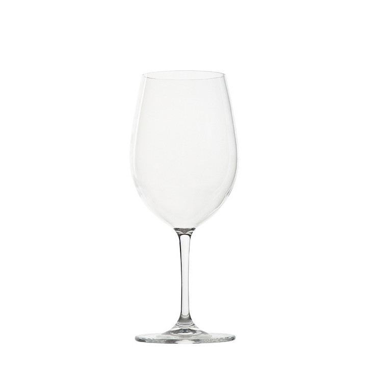 Verre a pied borgogna en methacrilate h22.5 cm