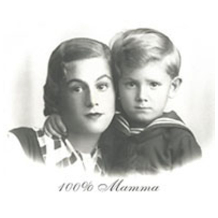100% mamma (mum) canvas 40x60 cm