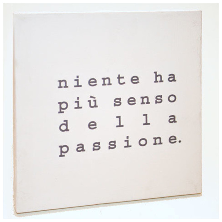 "passione" canvas 20 x 20 cm