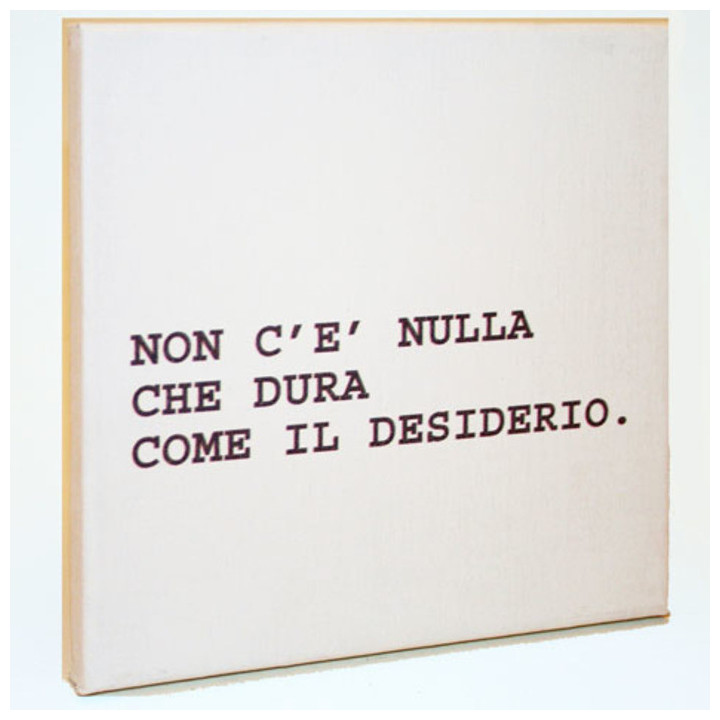 "desiderio" canvas 20 x 20 cm